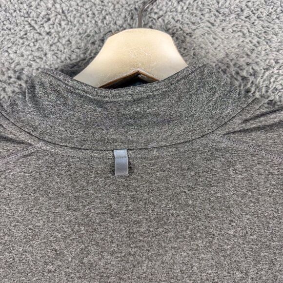 Nike Running Element 1/4 Zip Mens Large Gray Athletic Thumbholes‎ Reflective - Picture 10 of 16